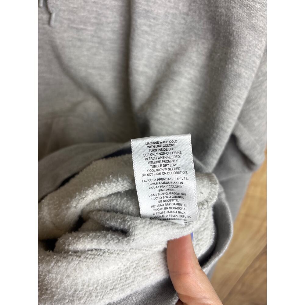 Champion Hoodie Gray Unisex Size M - Picture 6 of 6